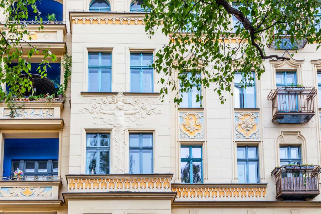typical period property in Berlin Germany