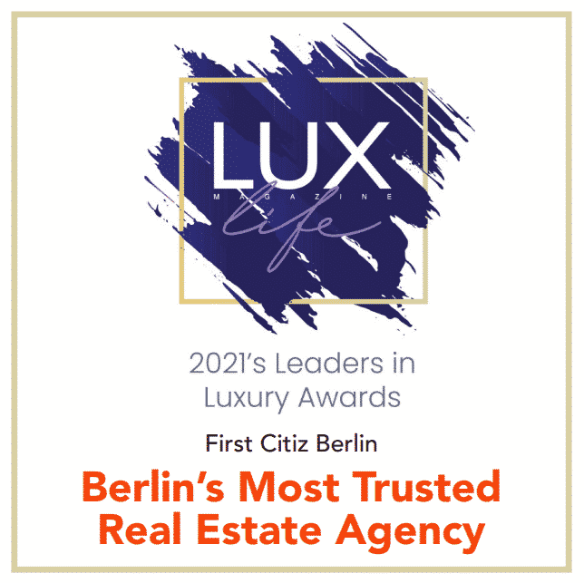 Award of Most Trusted Real estate Agency in Berlin - 2021
