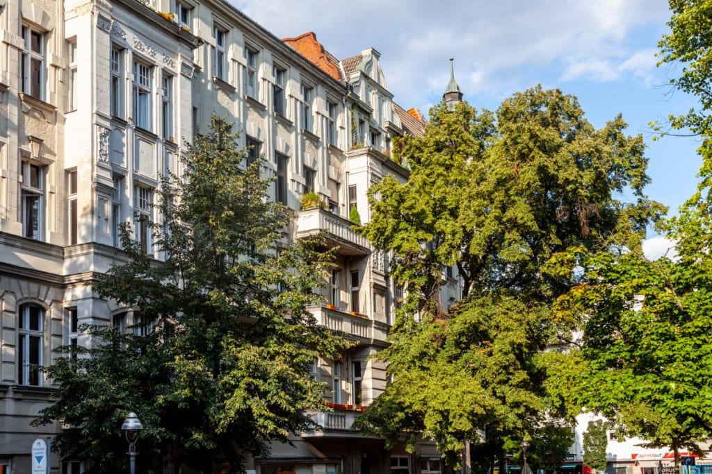 Period apartment building in Berlin Charlottenburg