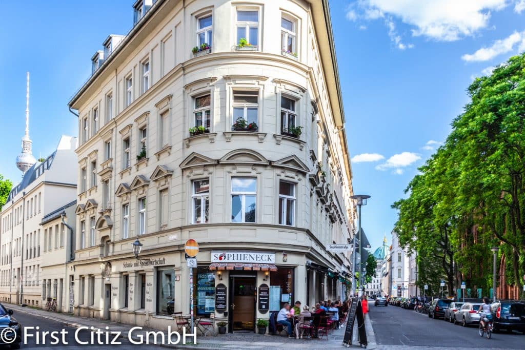 Mitte is the most expensive are to buy an apartment building in Berlin