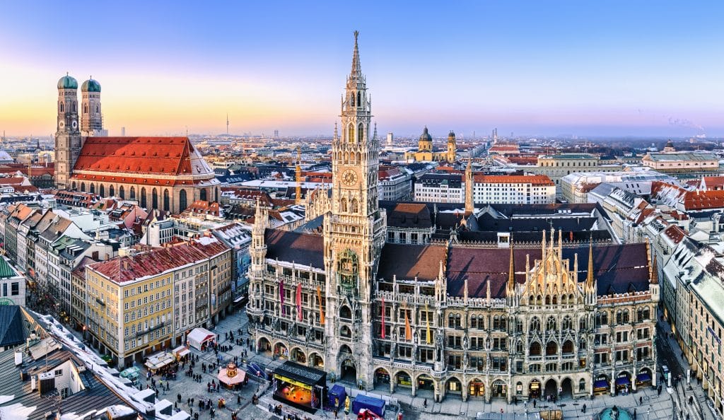 Munich has the highest property prices in Germany