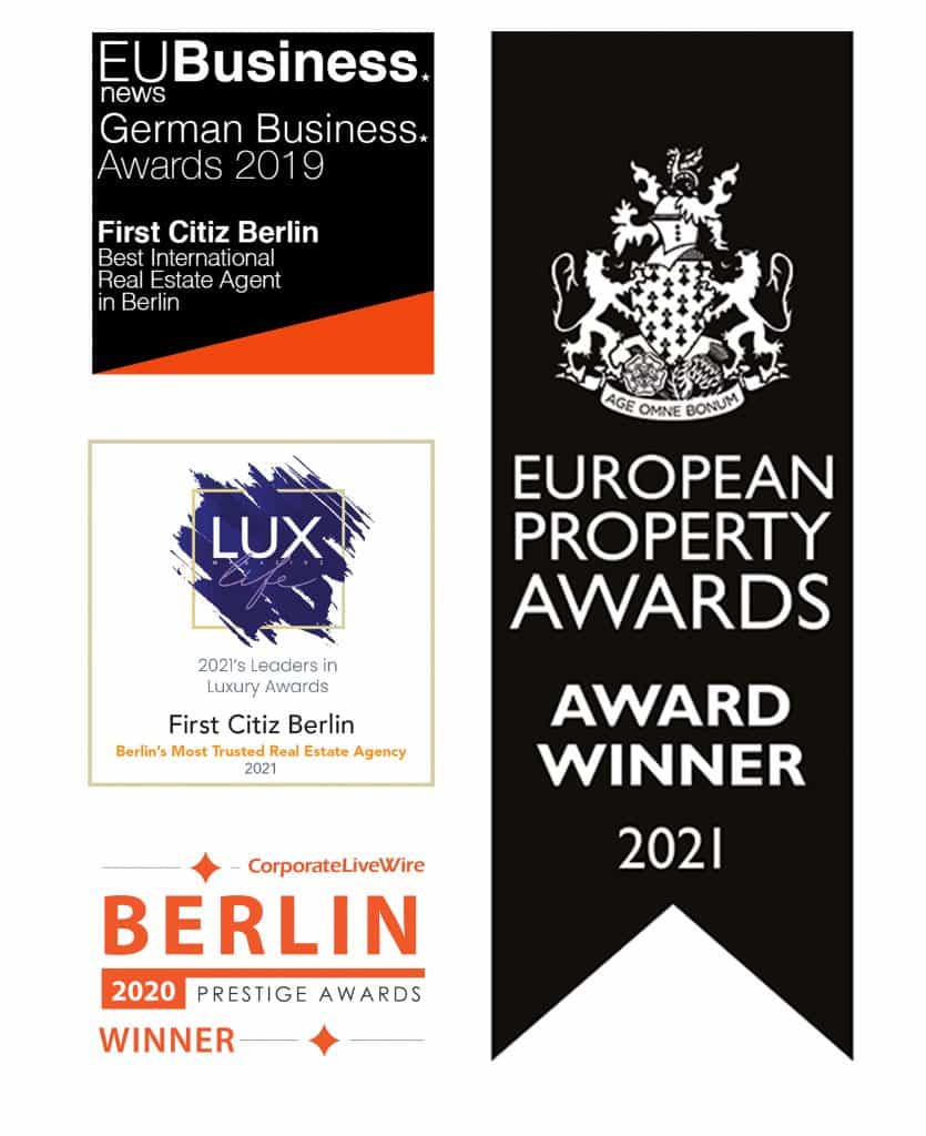 Recent First Citiz Berlin real estate awards 