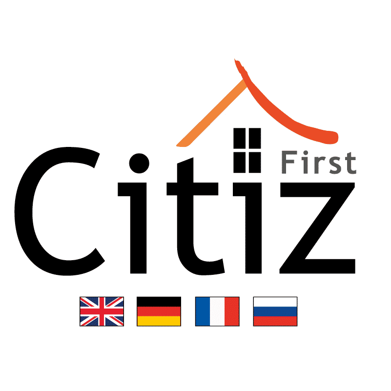 Logo de l'agence immobilière First Citiz Berlin en Allemagne
