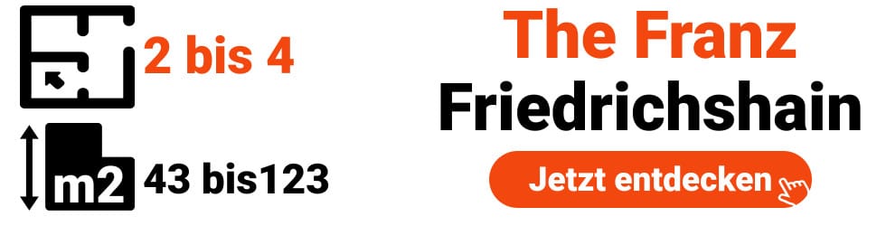 Das Neubauprojekt The Franz in Berlin Friedrichshain ist bezugsfertig