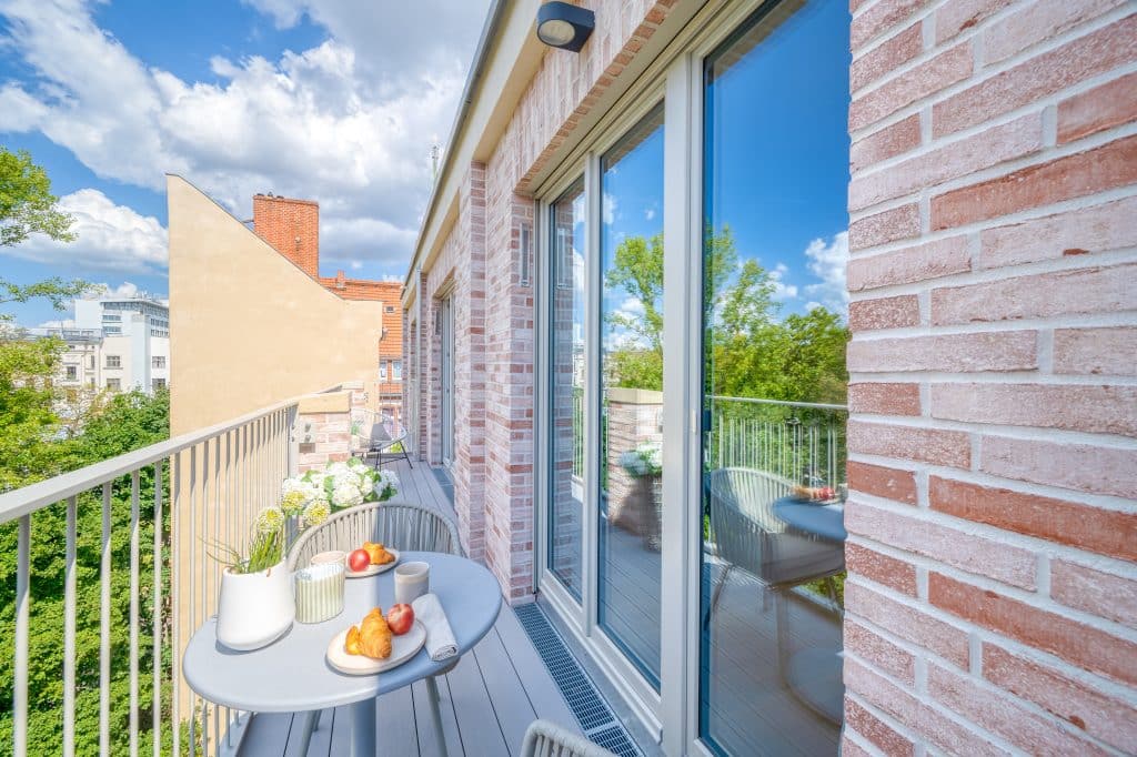 Hofgartenhaus Terrasse/Balcon in Kreuzberg