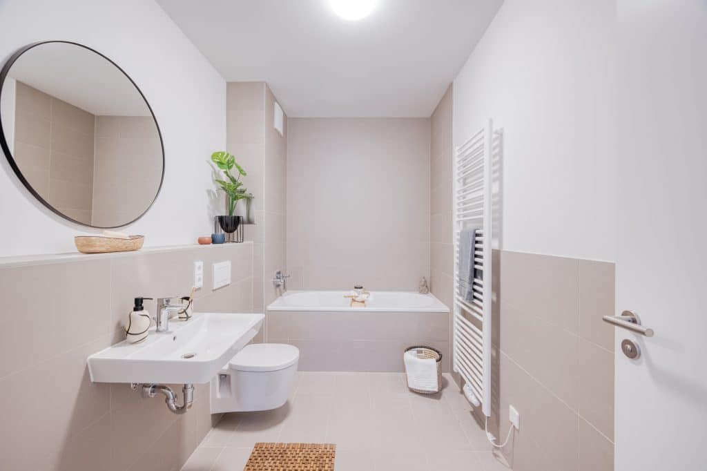 Badezimmer im hofgartenhaus in Kreuzberg