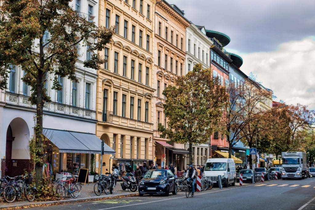 Bergmannstr. im Berliner Stadtteil Kreuzberg
