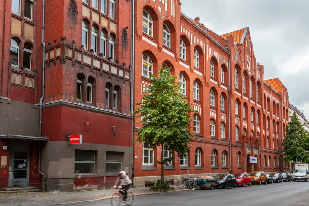 Gebäude in der Feuerigstrasse in Berlin Schöneberg