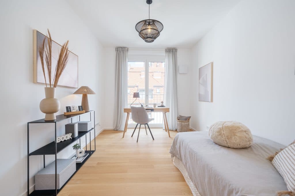 Hofgartenhaus in Berlin Kreuzberg: Büro und Gästezimmer