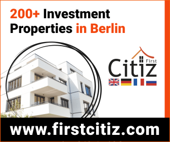 Over 200 Investment properties in Berlin's Prime locations with First Citiz Berlin