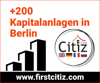 Visuelle Karte von First Citiz: Über 200 Kapitalanlagen in Berlin