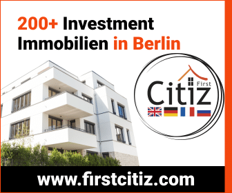 Visuelle Karte von First Citiz: 200+ Kapitalanlagen in Berlin
