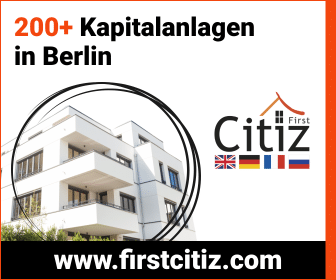 200+ Kapitalanlagen in Berlin bei der Immobilienagentur First Citiz