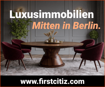 Esszimmer einer Luxusimmobilie in Berlin mit First Citiz