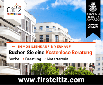 Immobilienkauf und Verkauf: Kostenlose Beratung bei der Immobilienagentur First Citiz in Berlin