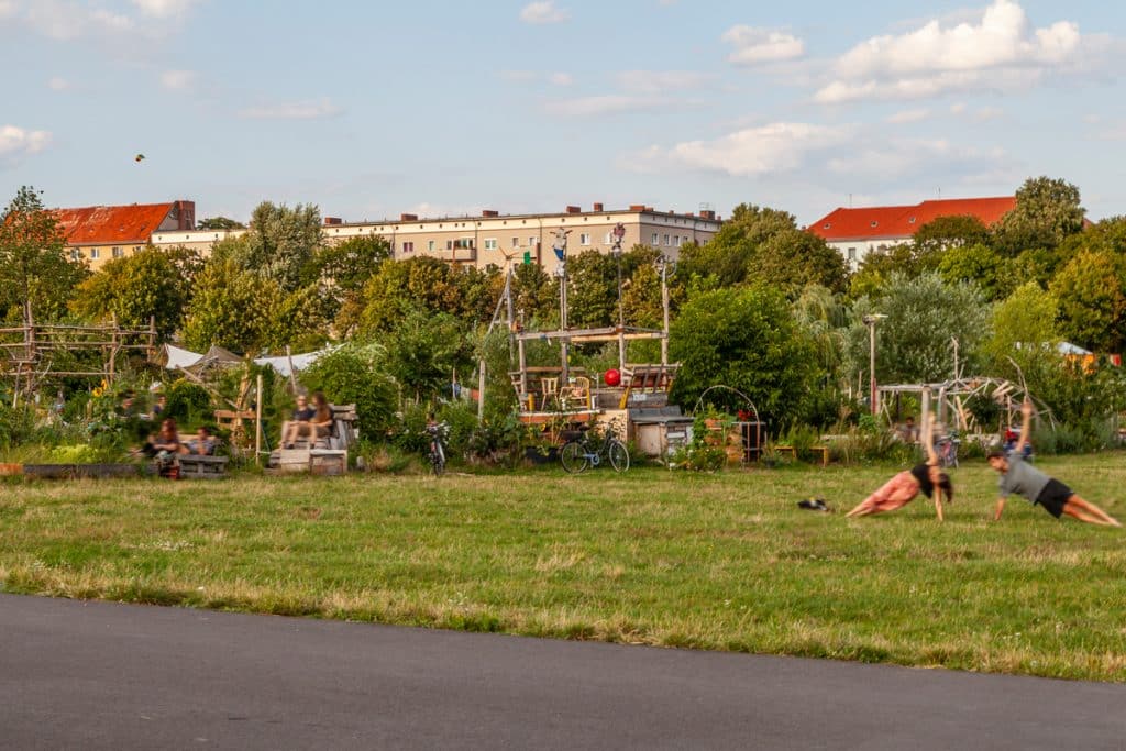 Berlin area of Neukölln, Tempelhofer Feld