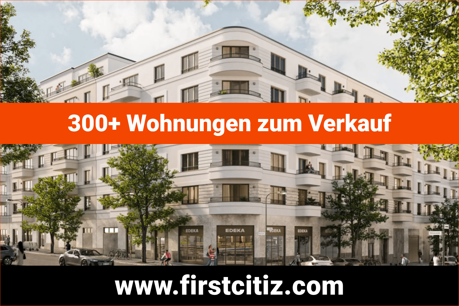 Wohnung kaufen Berlin Prenzlauer Berg mit der Immobilienagentur  First Citiz: 300+ Eigentumswohnungen