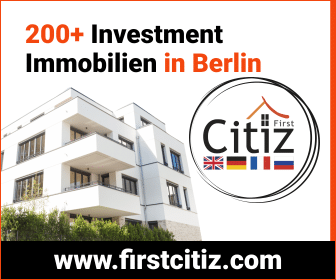 Visuelle Karte von First Citiz: 200+ Kapitalanlagen in Berlin