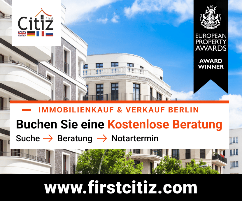 Wohnung Berlin kaufen: Kontaktdaten First Citiz Berlin