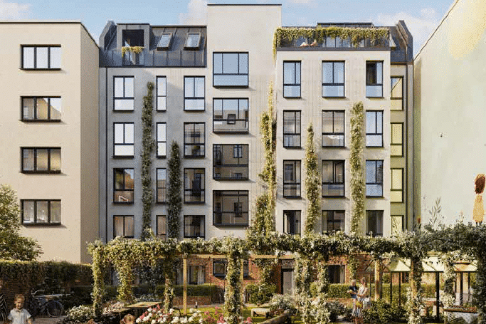 Wohngarten im Dreiländereck in Kreuzkölln