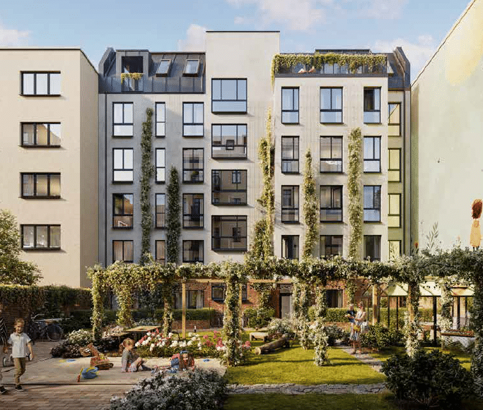 Wohngarten im Dreiländereck in Kreuzkölln