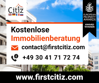 Telefonnumer und E-Mail Adresse von First Citiz in Berlin für die kostenlose Immobilienberatung