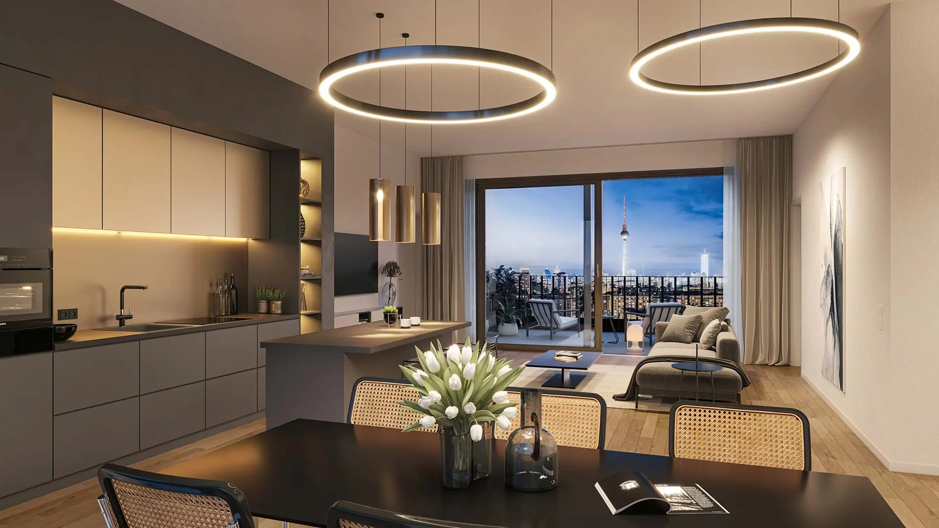 Wohnung kaufen Berlin Friedrichshain : Pandion Midtown