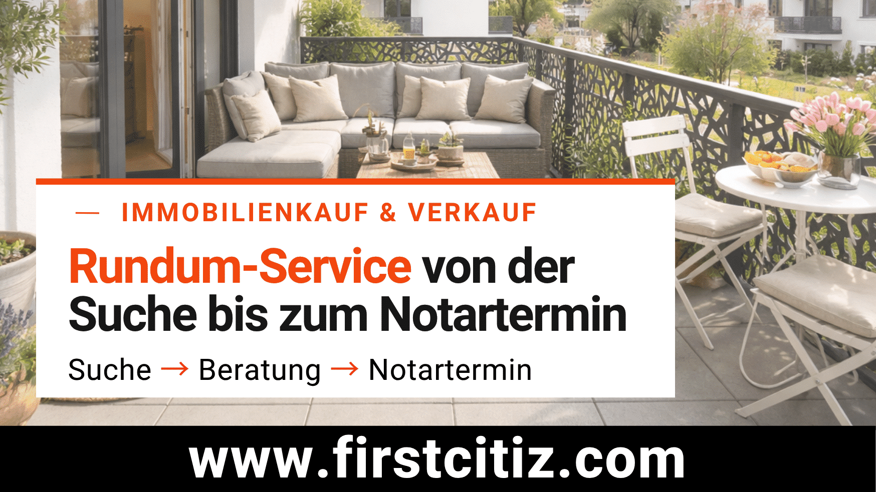 Rundumservice und Kostenlose Immobilienberatung bei der Immobilienagentur First Citiz in Berlin