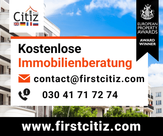 Telefonnumer und E-Mail Adresse von First Citiz in Berlin für die kostenlose Immobilienberatung