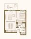 Superbe appartement neuf de 2 pièces avec balcon à vendre entre Mitte - Friedrichshain - Grundriss 5.5.18