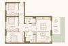 Superbe appartement neuf de 4 pièces avec terrasse dînatoire à vendre à proximité de Mercedes-Benz Arena - Grundriss 5.1.04