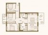 Prestigious 4-room apartment with two spacious terraces near Mercedes-Benz Arena - Grundriss