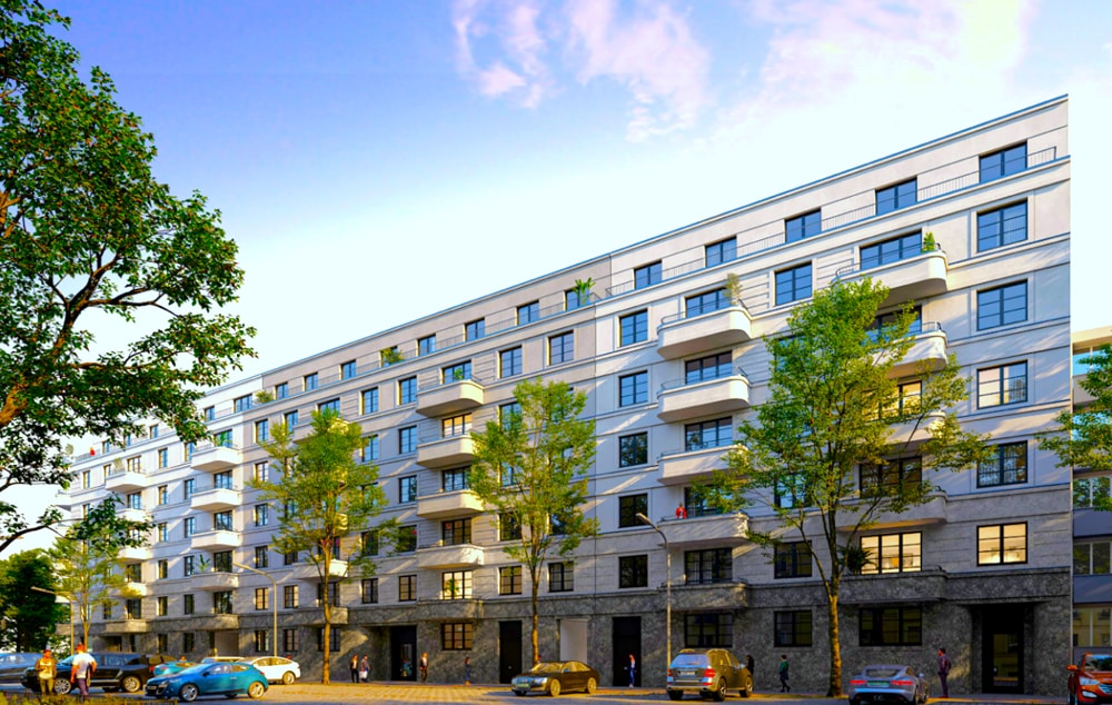 Qlistings - Stunning brand-new 3-room apartment with balcony for sale next to Nollendorfkiez Thumbnail