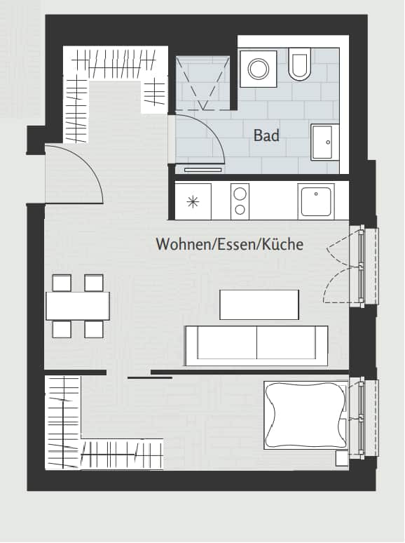 Outstanding investment : New-build apartment in central top location - Grundriss 3.2.10 with changes