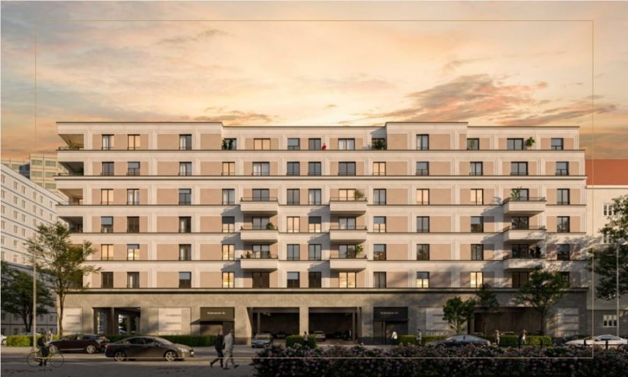 Appartement 2 pièces haut de gamme avec grand balcon à 3 stops d'AlexanderPlatz - Bild