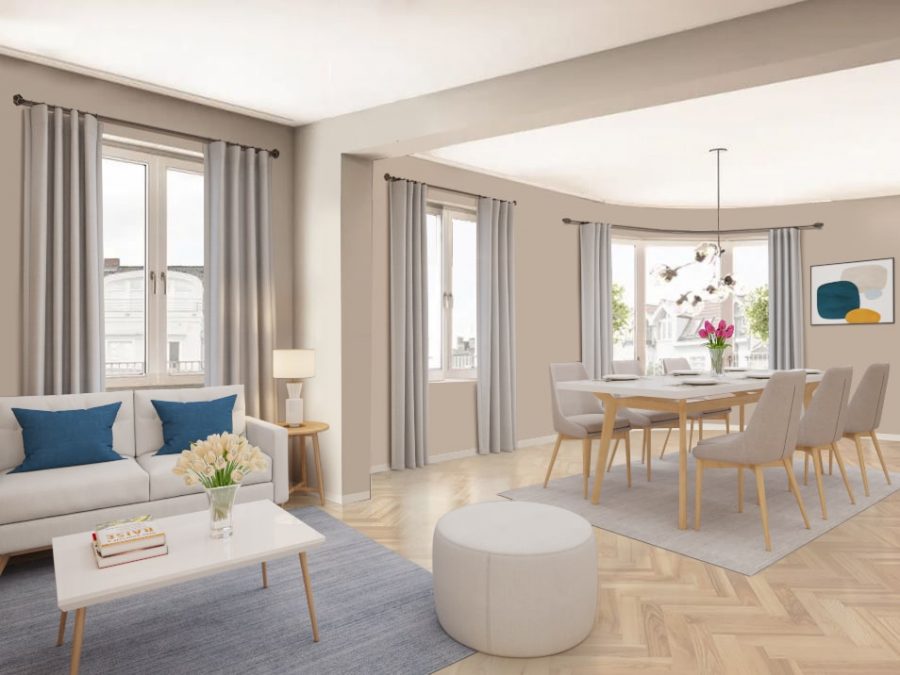 Luxurious new build apartment - 3-room with south-facing balcony near Savignyplatz - Bild
