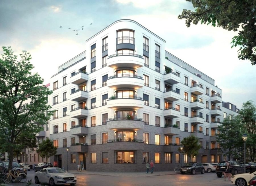 Элитные апартаменты с двумя балконами в новом комплексе - район Шарлоттенбург - Titelbild
