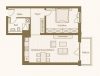 Neubau - moderne 2-Zimmer-Wohnung mit traditionellem Charme - nur 5 Minuten von Alexanderplatz - Grundriss