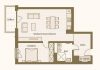 Atemberaubende Kombination aus Klassik und Moderne - elegante 2-Zimmer-Wohnung in Friedrichshain - Grundriss