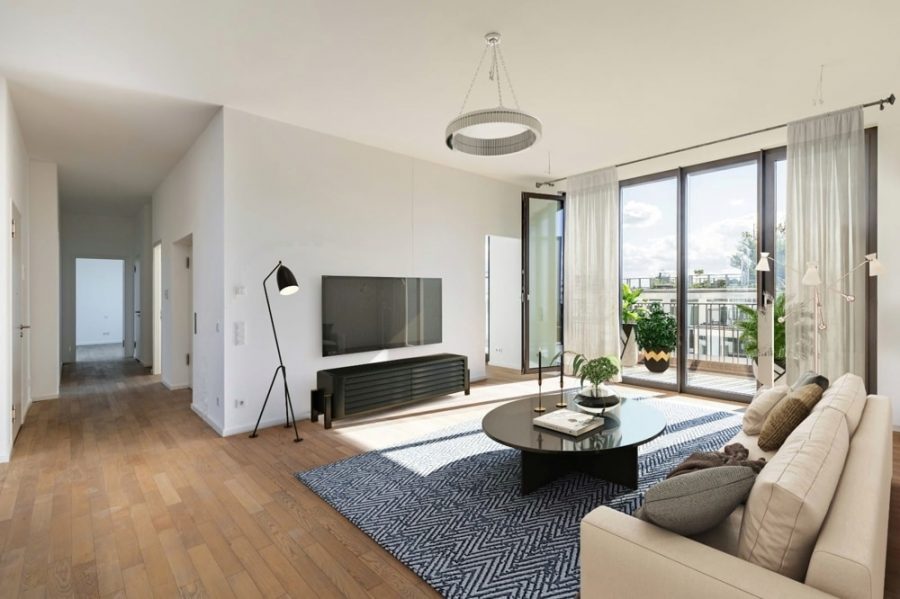 Near Ku'damm: brand new 3-room apartment with balcony - Titelbild