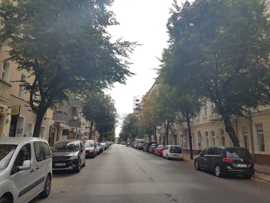 Sold! Vacant 2-rooms apartment in a lively Kiez area in Friedrichshain - Street view