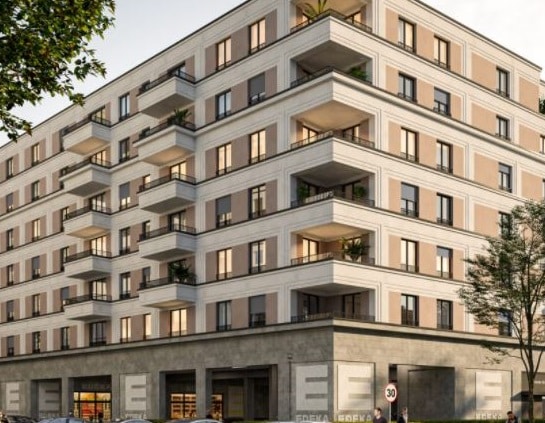 Verkauft! Neubauwohnung: 1-Zimmer mit Balkon nahe Mercedes-Benz Arena - transformierbar in 2 Zimmer - Titelbild