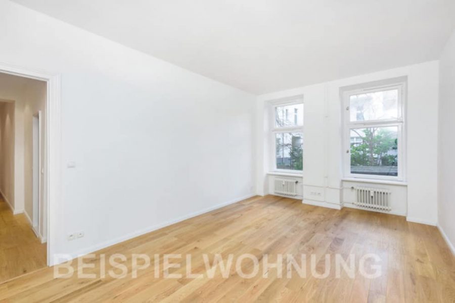 Sold! Vacant 1-room apartment in the Brüsseler Kiez in Wedding - Zimmer
