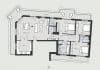 Wunderschönes Penthaus in begehrtester Lage Berlins mit 4 Zimmern und 2 Terrassen in 3 Blickrichtungen - Grundriss