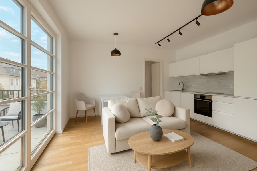 Luxurious 2-room apartment with large balcony in front of Winterfeldtplatz - Bild