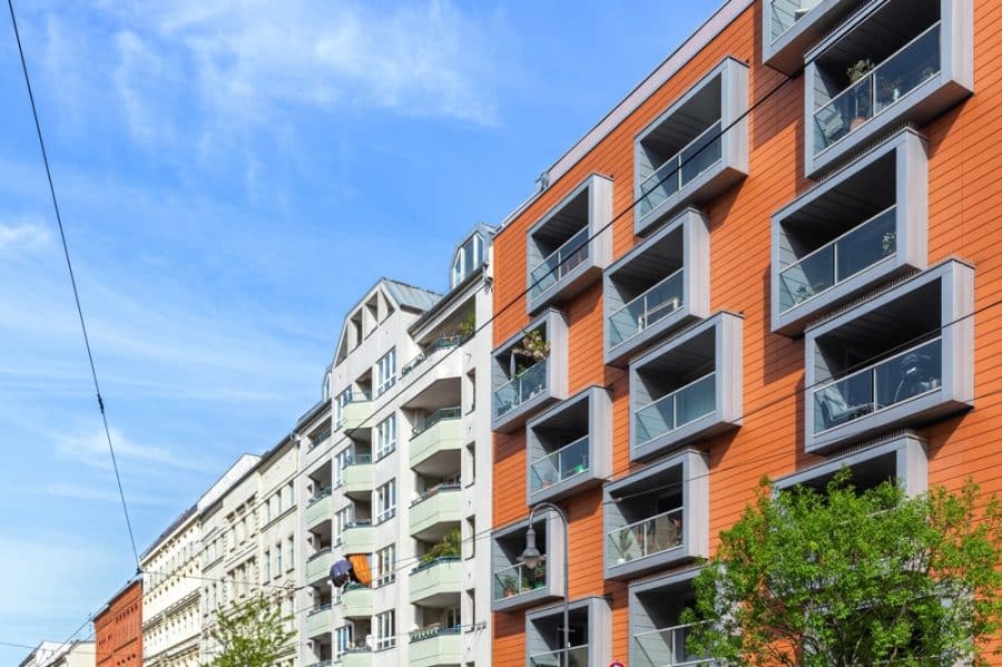 Verkauft An der Pappelallee: Sofort bezugsfreie 2-Zimmer-Neubau-Maisonette mit 2 Balkonen - Bild