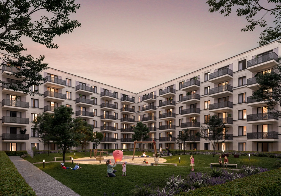 Appartement neuf haut de gamme de 4 pièces avec terrasse dînatoire à vendre entre Mitte et Friedrichshain - Bild