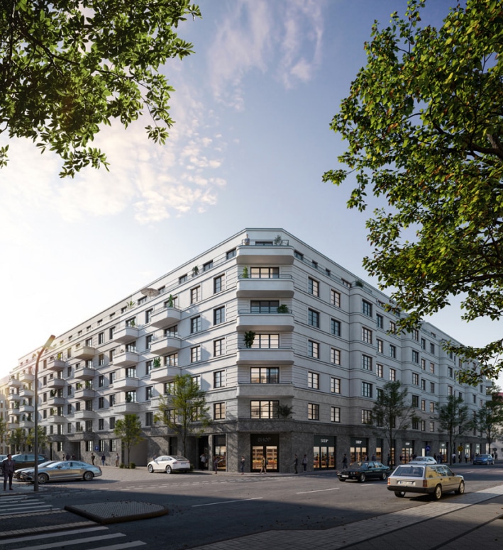 Brand-new 4-room apartment with spacious balcony in front of Winterfeldtplatz - Bild