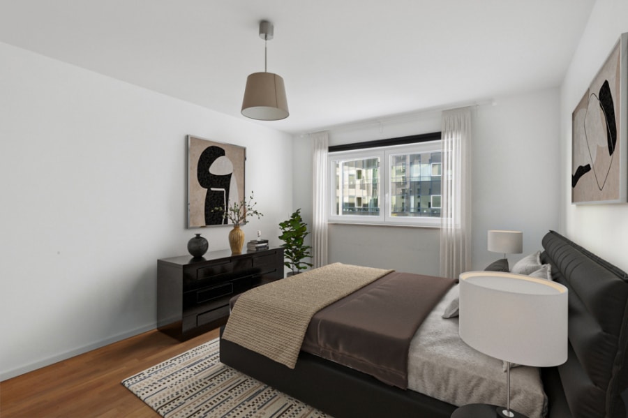 Samariter Quarter! Vacant new-build 3-room apartment with large terrace - Bild