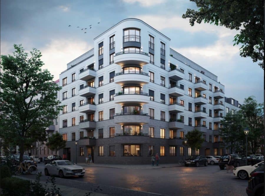 Upper class 3-room apartment with a south-facing balcony in Berlin Charlottenburg for sale - Bild